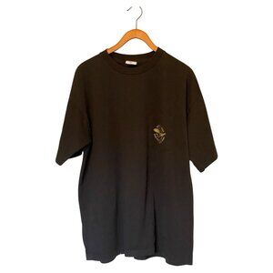 Run To The Wall Black S/S T-Shirt Men's XL Ride For Freedom 2005 UAW Veterans